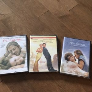 NWT Chick Flick DVD bundle The Notebook Etc